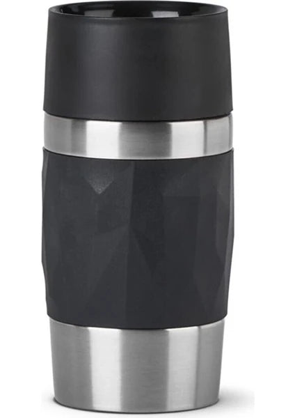 Tefal Travel Mug Compact Termos - Siyah - 0,3 Litre - 5