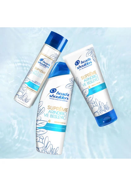 Head&Shoulders Head & Shoulders Supreme Arındırıcı Şampuan 300 ml Kadınlar İçin Besleyici Etki - 4