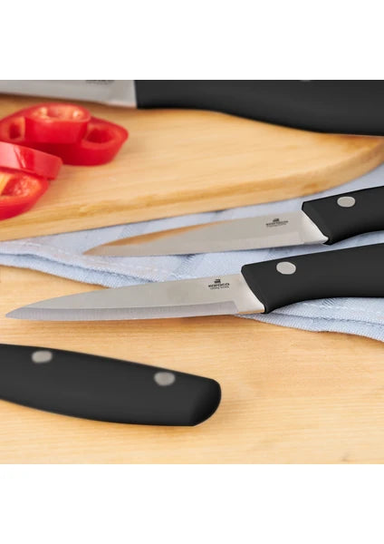 Karaca Mastercut Siyah 6 Parça Standlı Bıçak Seti - 4