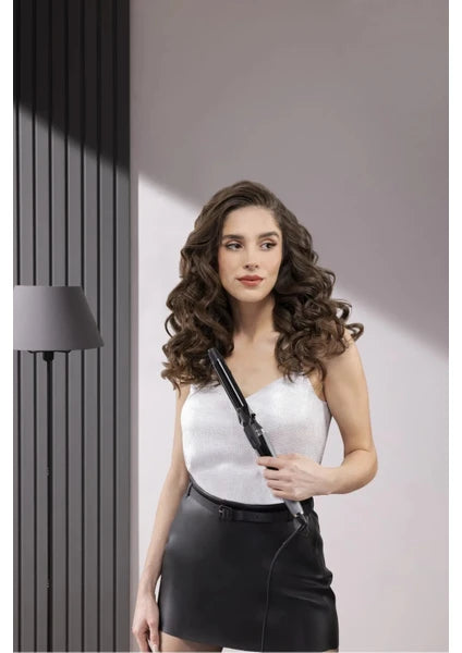 Trendcare Saç Şekillendirme Seti Seramik Plaka 3 Farklı Başlık Antrasit - AR5101 - 5