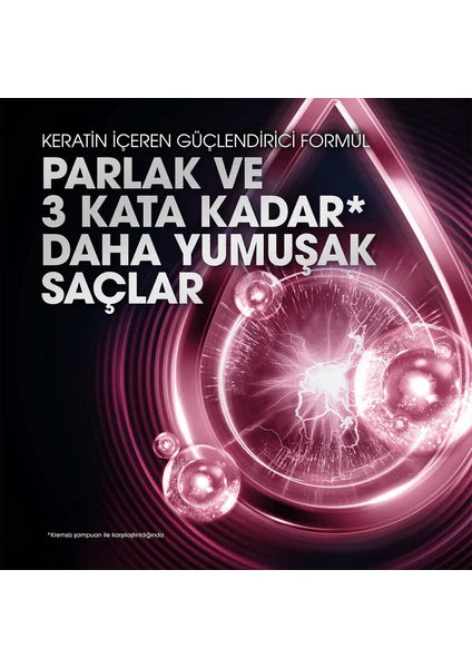 Clear Women Kepeğe Karşı Etkili Şampuan Yumuşak Parlak Kiraz Çiçeği Esansı Keratin 600 ml - 7