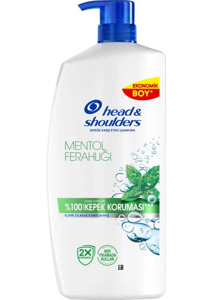 Head&Shoulders Mentol Ferahlığı Besleyici Şampuan 800 ml Tüm Saçlar İçin Ferahlatıcı Etki - 2