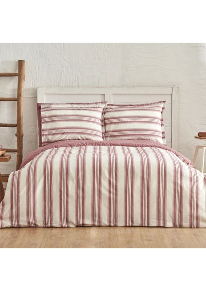 Karaca Home Dora Bordo Ipliği Boyalı Tek Kişilik Complete Takımı