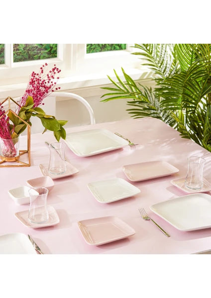 Karaca Naomi Pink 26 Parça 6 Kişilik Kahvaltı Takımı - 3
