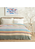 Karaca Home Multi Çift Kişilik Peştemal Pike %80 Pamuk %20 Polyester Renkli Desenli 180X220 cm