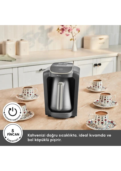 Karaca Hatır Neo Otomatik Kahve Makinesi 1000 ml Starlight Renkli Taşma Önleyici Özellik - 3