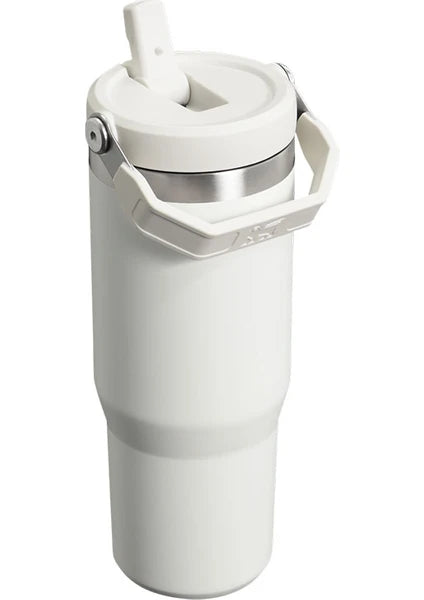 Stanley The Iceflow Flip Straw Pipetli Termos 0,89 L Beyaz - 2