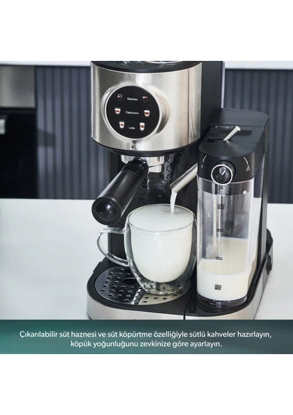 Homend Coffebreak 5015H Süt Köpürtücülü Otomatik Espresso Makinesi - 7