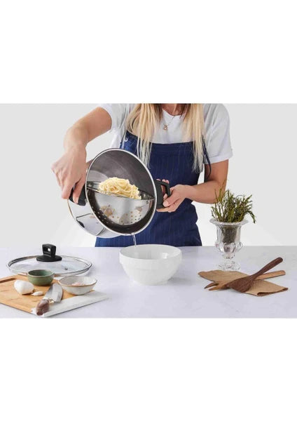 Karaca Mutfaksever Makarna Tenceresi ve Buharlı Pişirici 24CM - 2