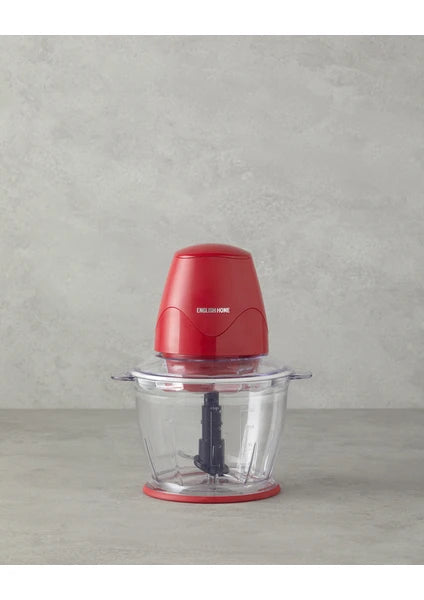 English Home Dgr 3001 Kırmızı Plastik Doğrayıcı 1000 ml Kesme ve Doğrama Fonksiyonu