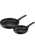 Tefal Titanyum 3X UltimateOne Düz Tava Seti 20/26 cm İndüksiyon Tabanlı 2 Parça Siyah Renk