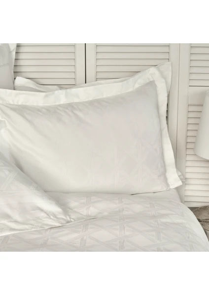 Karaca Home White Colletion Santino %100 Pamuk Çift Kişilik Nevresim Takımı - 3