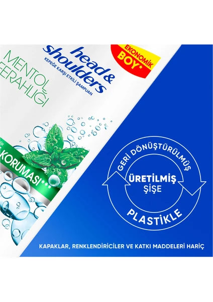 Head&Shoulders Mentol Ferahlığı Besleyici Şampuan 800 ml Tüm Saçlar İçin Ferahlatıcı Etki - 9