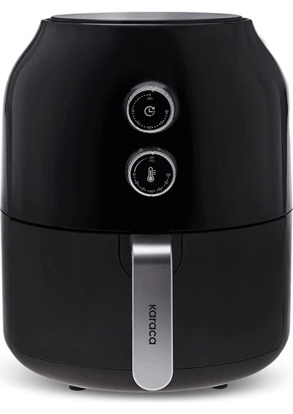 Karaca Foodrition Siyah Air Fryer Yağsız Fritöz 3,5 L - 4