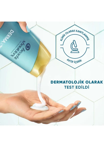 Head&Shoulders DermaXPRO Yatıştırıcı Kepek Karşıtı Şampuan Aloe Vera Özü ve Seramid ile 300ml - 7
