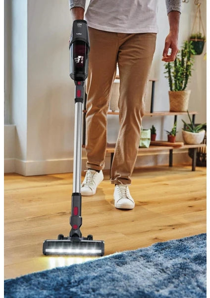 TEFAL X-PERT 3.60 Kablosuz Dikey Şarjlı Süpürge 10.8 V Turbo Başlık ile Açık Turuncu Renk - 5