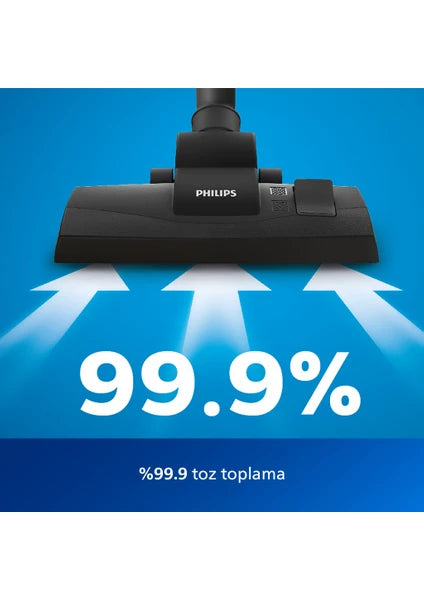 Philips 2000 Serisi Torbasiz Elektrikli Süpürge, 750W, PowerCyclone 4, Super Clean Air Filtre, Kompakt ve Hafif, XB2123/09 - 4