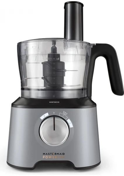 Karaca Mastermaid Power Max 11 In 1 Mutfak Robotu Cool Gray 2500W - 4
