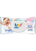 Uni Baby İlk Adım Bebek Islak Mendil 12+ Ay 52 Yaprak Hipoalerjenik Pratik Temizlik