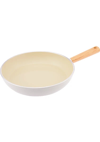 Emsan Swiss Crystal 22 cm Düz Tava - Seramik Kaplama, Yapışmaz Yüzey, Kolay Temizlik, Toksik Madde İçermez - 2
