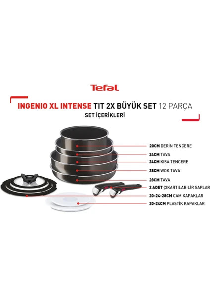 Tefal Ingenio XL Intense  2X Tava Tencere Seti - 12 Parça - 2