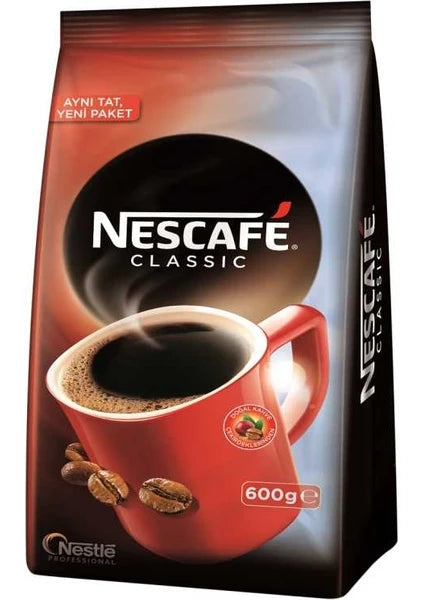 Nescafé Classic Çözünebilir Kahve 600gr Ekopaket