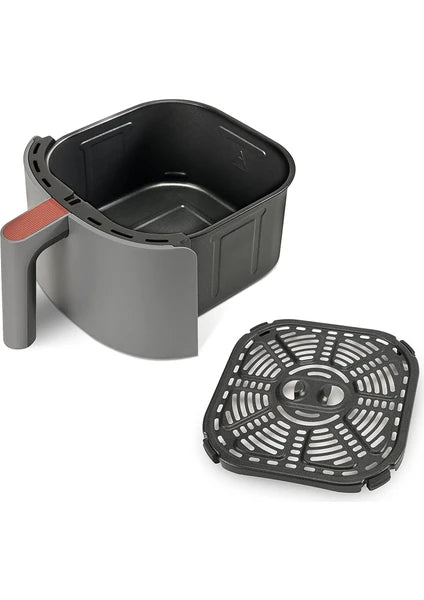 Cosorı Lite Smart Air Fritöz 3.8l Xl Air Fritöz 1500W 2-3 Kişi Için, 7 Programlı Sıcak Hava Fritözü, 75-230°C, Gri - 3