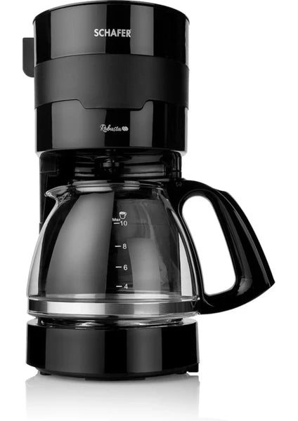 Schafer Robusta Filtre Kahve Makinesi - Siyah - 800 Watt - 7