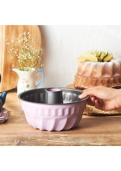 Karaca Multicake Karbon Çelik Dilimli Kek Kalıbı 23 Cm Lila - 4