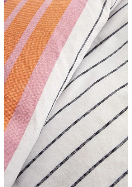 Karaca Home Luis Çift Kişilik Peştemal Pike Turuncu %80 Pamuk %20 Polyester Desenli 180x220 cm - 8