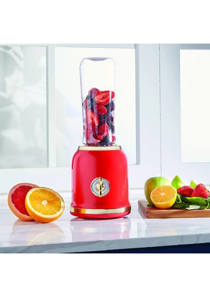 Karaca Retro Personal Kişisel Smoothie Blender Red - 10