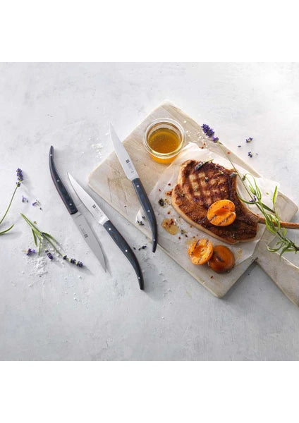Zwilling Twin Steak Bıçağı Seti 4 Parça Mavi Mikarta - 3
