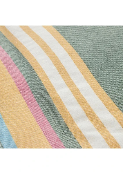 Karaca Home Multi Çift Kişilik Peştemal Pike %80 Pamuk %20 Polyester Renkli Desenli 180X220 cm - 5