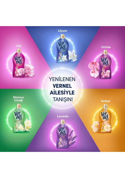 Vernel Max Konsantre Çamaşır Yumuşatıcısı 1440ML (60 Yıkama) Sensitive - 9