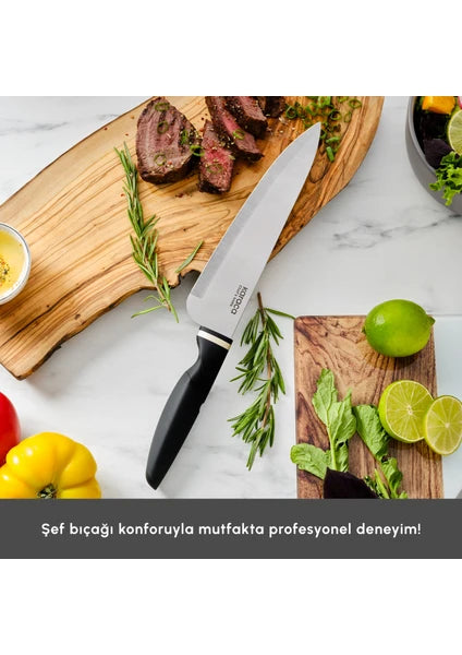 Karaca Proofcut 6 Parça Siyah Bıçak Seti - 7