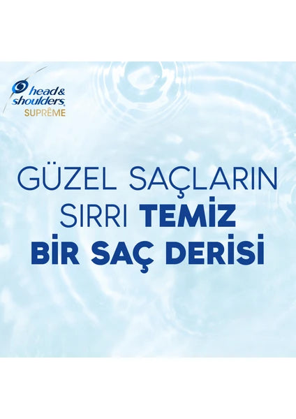 Head&Shoulders Head & Shoulders Supreme Arındırıcı Şampuan 300 ml Kadınlar İçin Besleyici Etki - 9