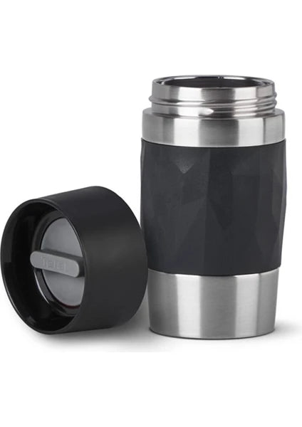 Tefal Travel Mug Compact Termos - Siyah - 0,3 Litre - 2