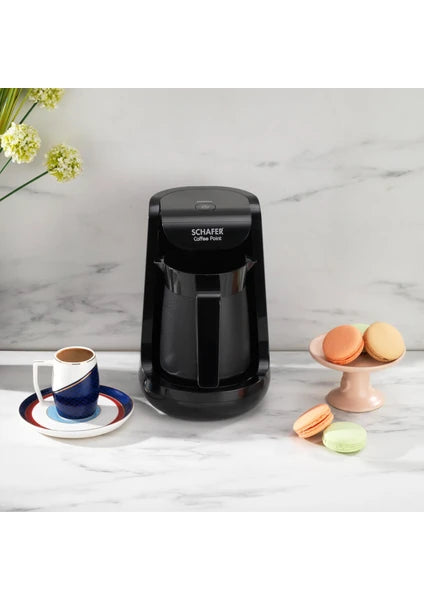 Schafer Coffee Point Türk Kahve Makinesi - Siyah - 600 Watt - 5