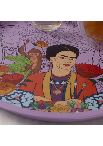 Karaca Frida Metal Yuvarlak Tepsi 35 cm - 3