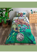 Taç Lisanslı Nevresim Takımı Jurassic World Forest Tek Kişilik