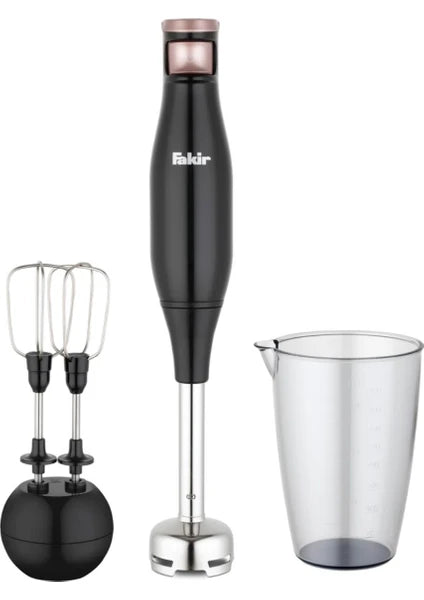 Fakir El Tipi Blender Set 1000 W 900 ml Kapasite ile Blender Fonksiyonları Siyah - Rose