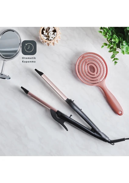 Homend Hairmony 4605H 2 In 1 Saç Düzleştirici ve Maşa - 4