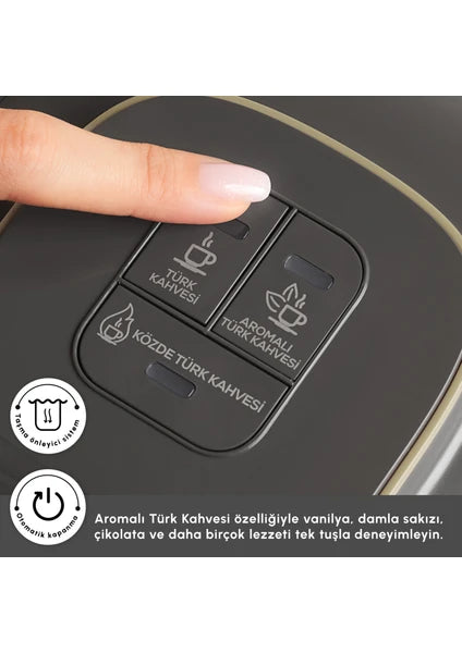 Karaca Hatır Neo Otomatik Kahve Makinesi 1000 ml Starlight Renkli Taşma Önleyici Özellik - 5