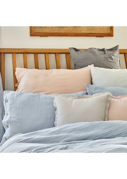 Karaca Home 4 Element Mavi %100 Pamuk Çift Kişilik Yatak Örtüsü - 2