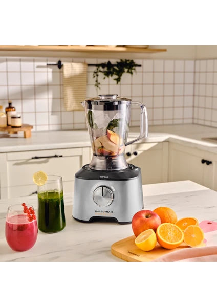 Karaca Mastermaid Power Max 11 In 1 Mutfak Robotu Cool Gray 2500W
