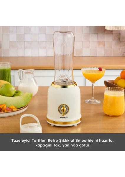 Karaca Retro Personal Kişisel Smoothie Blender - 5