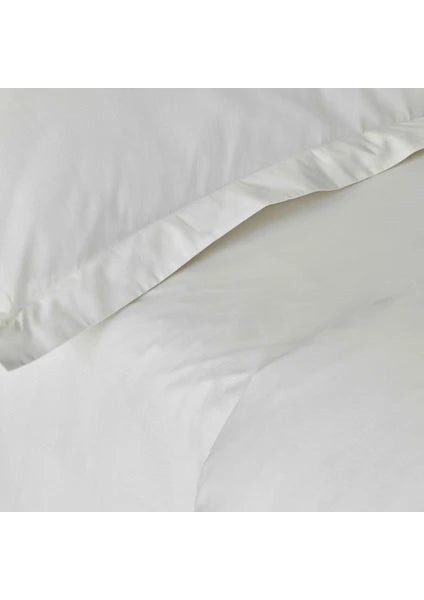 Karaca Home Back To Basic Beyaz %100 Pamuk Tek Kişilik Nevresim Takımı - 4