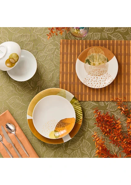 Kütahya Porselen Autumn 24 Parça Yemek Takımı - 8
