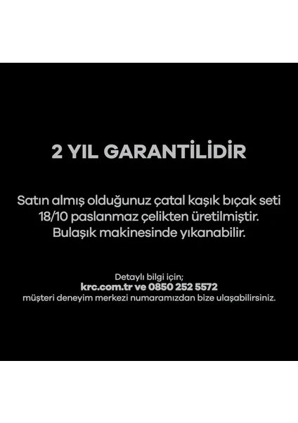Karaca Mantilla 84 Parça Paslanmaz Çelik Çatal Kaşık Bıçak Takımı 12 Kişilik Şık Tasarım - 4