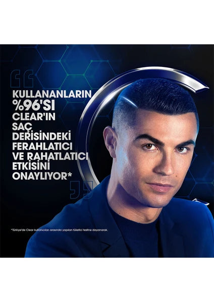 Clear Men Kepeğe Karşı Etkili Şampuan Cool Sport Menthol Ferahlatıcı Mentol Etkisi 600 ml - 8